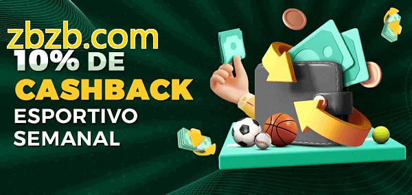 10% de bônus de cashback na zbzb.com
